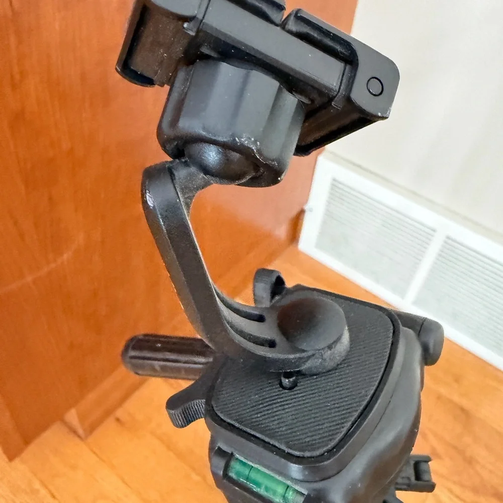 Bower Camera Video Black and Silver Tripod High Quality Adjustable Sturdy